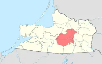 Черняховский районЧерняховский муниципальный округ на карте