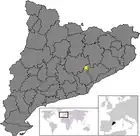 Расположение муниципалитета на карте провинции