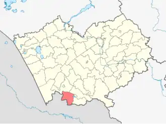 Локтевский район на карте