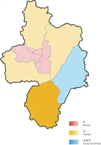 Луцзян на карте