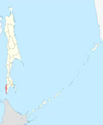 Невельский район Невельский городской округ на карте