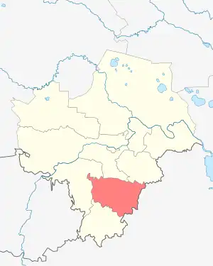 Муниципальное образование Никифоровское на карте