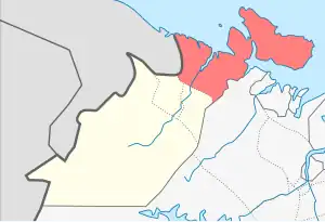 Печенгское городское поселение на карте