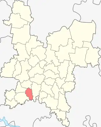 Пижанский районПижанский муниципальный округ на карте