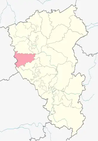 Промышленновский районПромышленновский муниципальный округ на карте