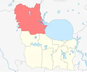 Шольское сельское поселение на карте