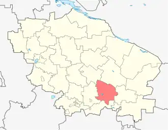 Советский районСоветский городской округ на карте