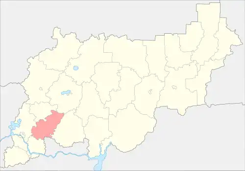 Судиславский район на карте