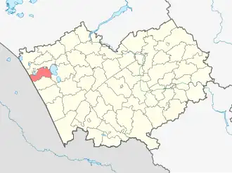 Табунский район на карте