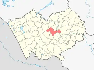 Топчихинский район на карте