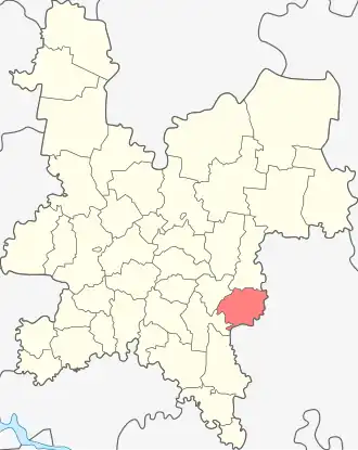 Унинский районУнинский муниципальный округ на карте