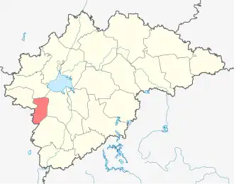 Волотовский районВолотовский муниципальный округ на карте