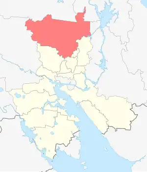 Муниципальное образование Воскресенское на карте