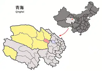 Улан на карте