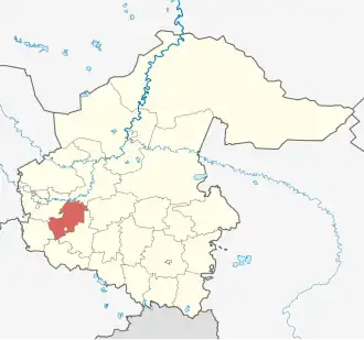 Ялуторовский район на карте