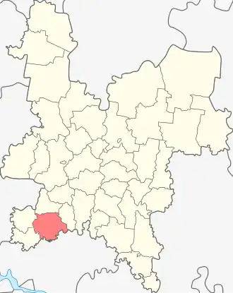 Яранский район на карте