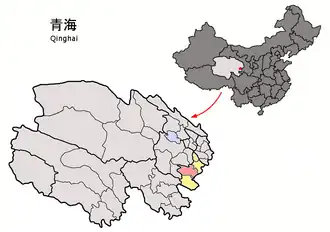 Дзеког на карте