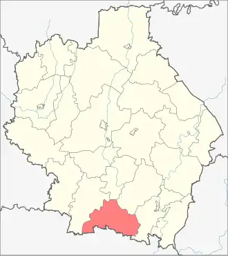 Жердевский район на карте