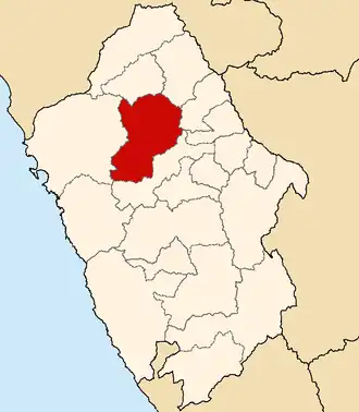 Уайлас на карте