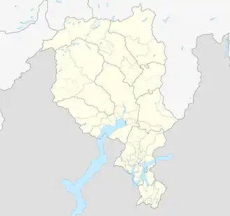 Балерна на карте