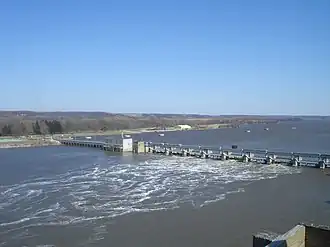 Водный путь в районе узла Старвд-рок