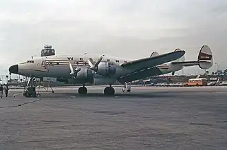 Lockheed L-749A Constellation, по конструкции аналогичный разбившемуся