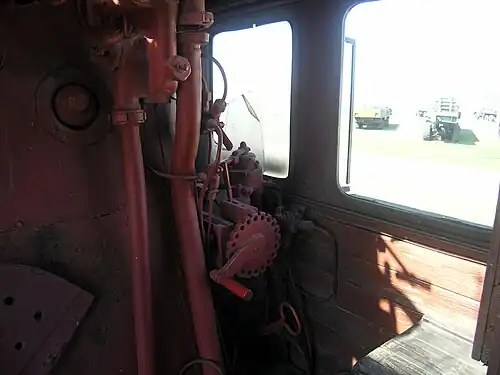 Рабочее место машиниста