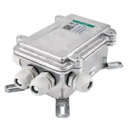 Промышленный GPRS/SMS/NB-IoT логгер PROMODEM с питанием от встроенной батареи для учета и контроля показаний подключенных к нему расходомеров и датчиков давления, температуры, уровня