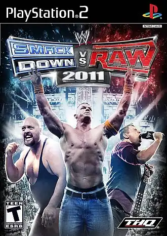 Версия WWE Smack Down vs Raw 2011 для PS2