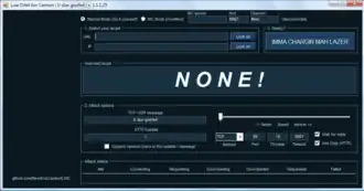 Скриншот программы Low Orbit Ion Cannon