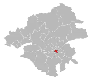 Кантон на карте департамента Атлантическая Луара