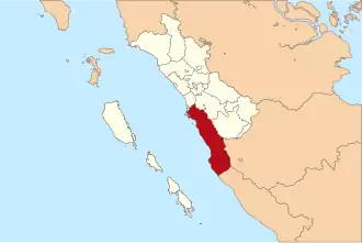 Южный Песисир на карте