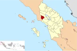 округ Пакпакбхарат на карте