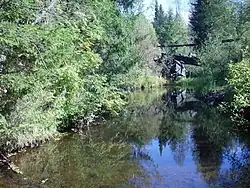 Устья в 15 км от истока