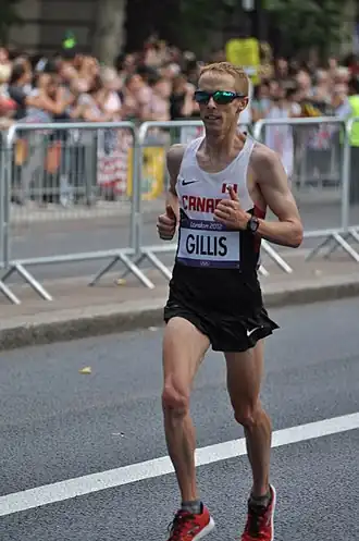 На олимпийском марафоне в Лондоне