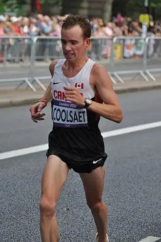 На олимпийском марафоне в Лондоне