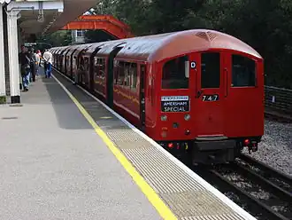 На станции Амершем (линия Метропо́литен)