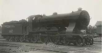 LSWR T14 № 447