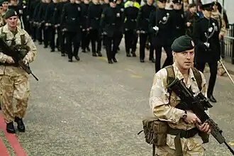 Полк на параде лорд-мэра Лондона, 2006 год