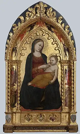 Лоренцо ди Никколо Джерини. Мадонна с Младенцем