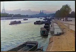 Причалы на Сене