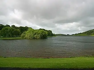 Вид на озеро Лох-Гур