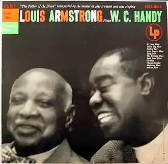 Обложка альбома Луи Армстронга «Louis Armstrong Plays W.C.Handy» (1954)