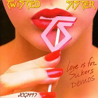 Обложка альбома Twisted Sister «Love Is for Suckers» (1987)