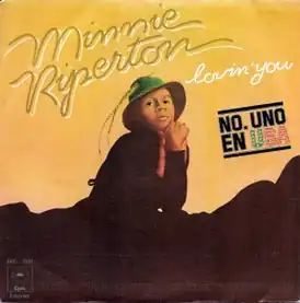 Обложка сингла Минни Рипертон «Lovin’ You» (1974)