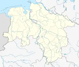 Ганновер на карте