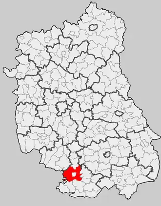 Билгорай на карте