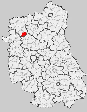 Серокомля на карте