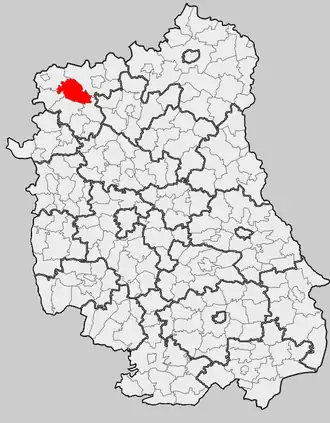 Станин на карте