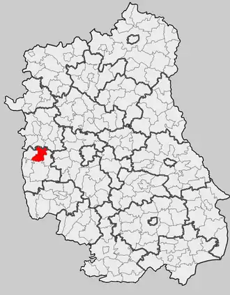 Карчмиска на карте